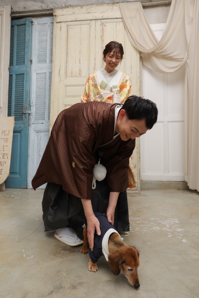 ペットとの撮影も可能です