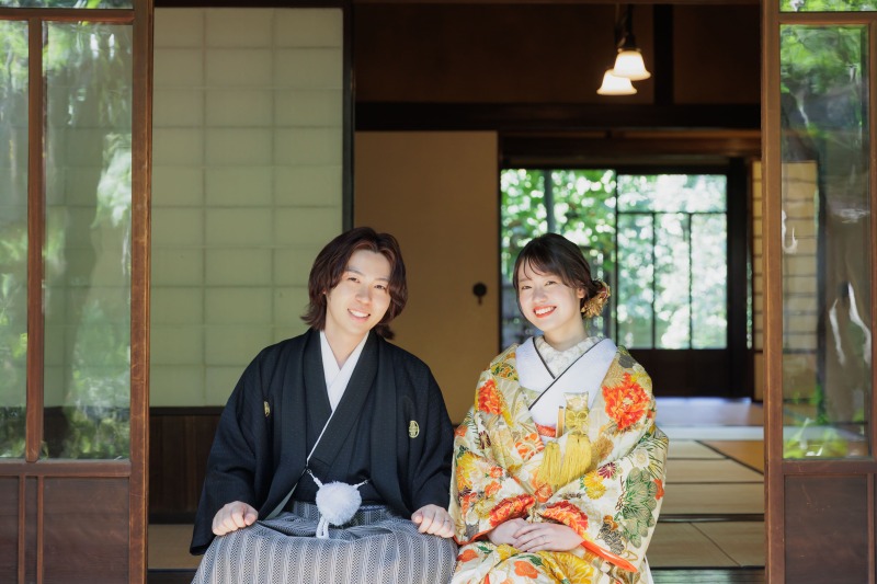 縁側でゆっくり