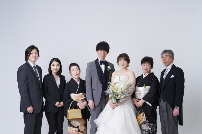 ご家族様用の衣装レンタルあり