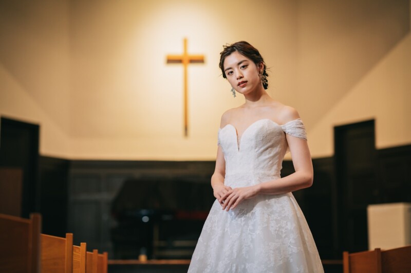 STUDIO AQUA 浅草店（スタジオAQUA）_チャペルで撮影できる