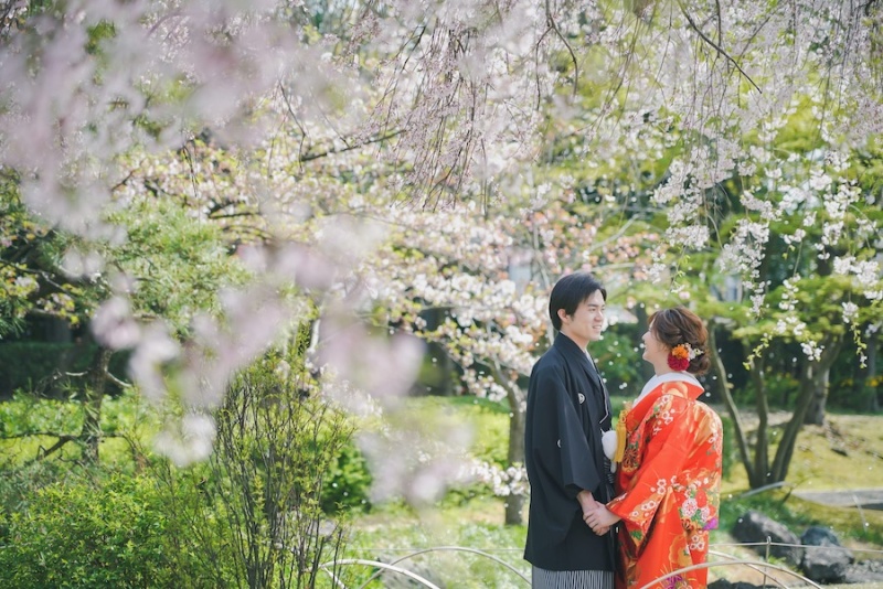 STUDIO AQUA 浅草店（スタジオAQUA）_庭園で撮影できる