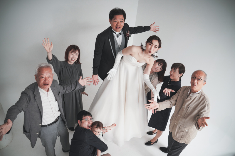 STUDIO AQUA 浅草店（スタジオAQUA）_家族・友人を撮影に呼べる