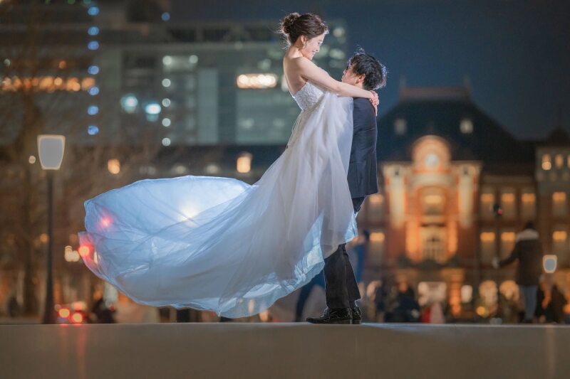 STUDIO AQUA 浅草店(スタジオAQUA)_夜景で撮影できる