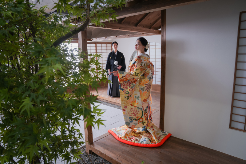 STUDIO AQUA 浅草店（スタジオAQUA）_庭園で撮影できる