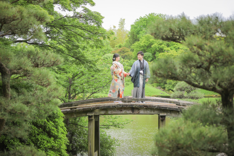 STUDIO AQUA 浅草店（スタジオAQUA）_庭園で撮影できる