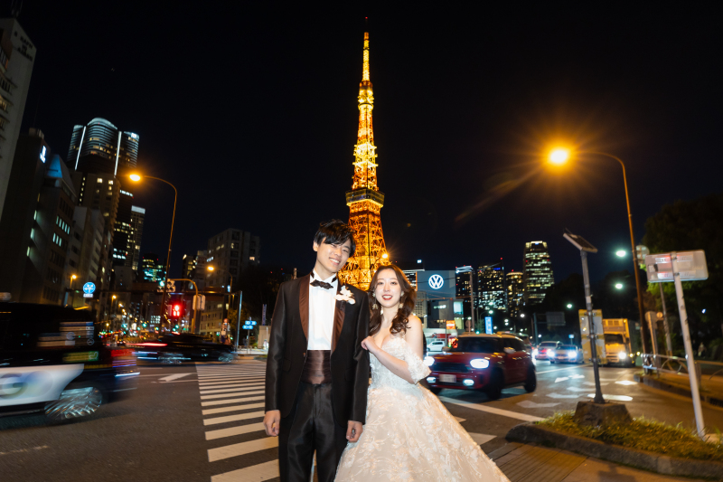 STUDIO AQUA 浅草店(スタジオAQUA)_夜景で撮影できる