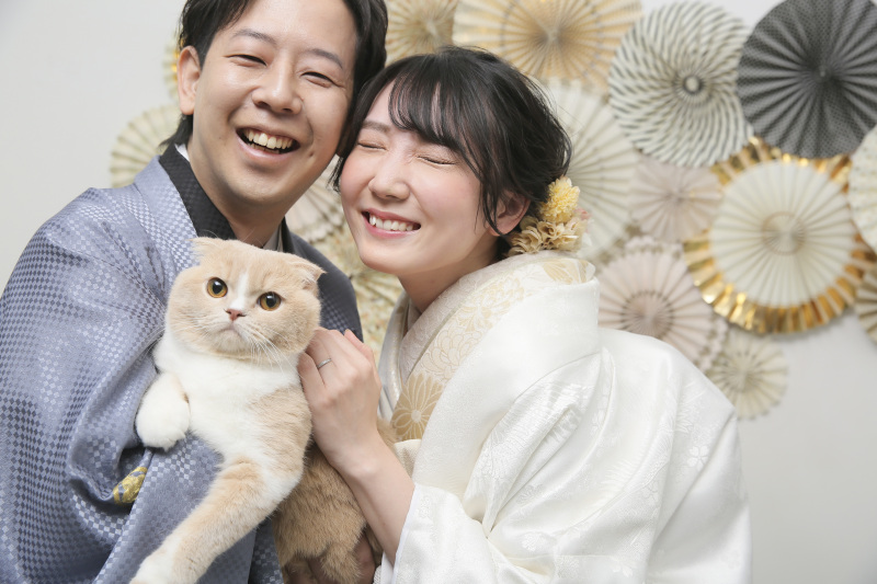 STUDIO AQUA 浅草店（スタジオAQUA）_ペットと一緒に撮影できる