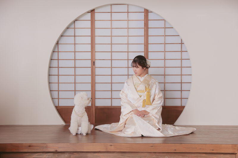 STUDIO AQUA 浅草店（スタジオAQUA）_ペットと一緒に撮影できる