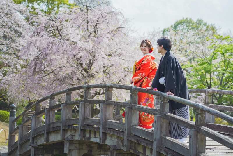 STUDIO AQUA 浅草店（スタジオAQUA）_庭園で撮影できる