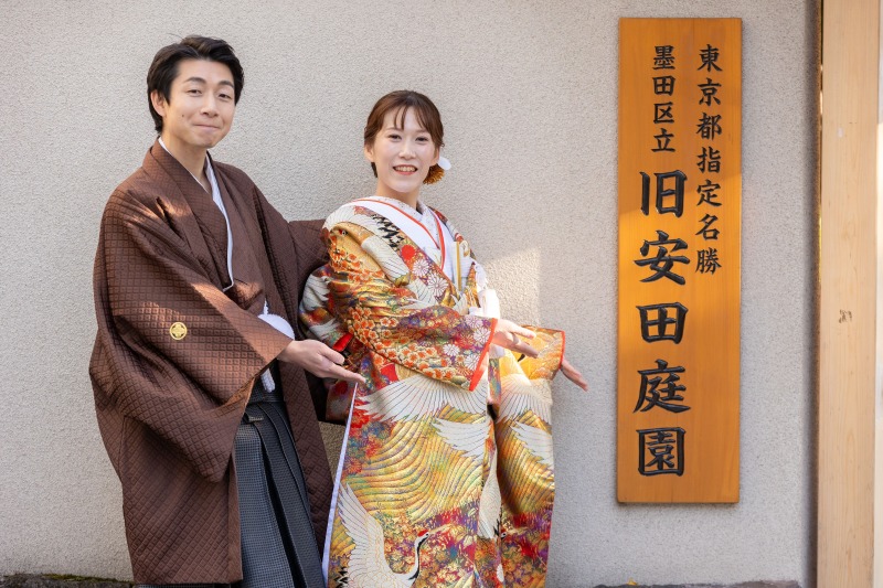 緑豊かな日本庭園【旧安田庭園ロケーション】全データ美肌レタッチ付き(150カット) + 台紙1冊