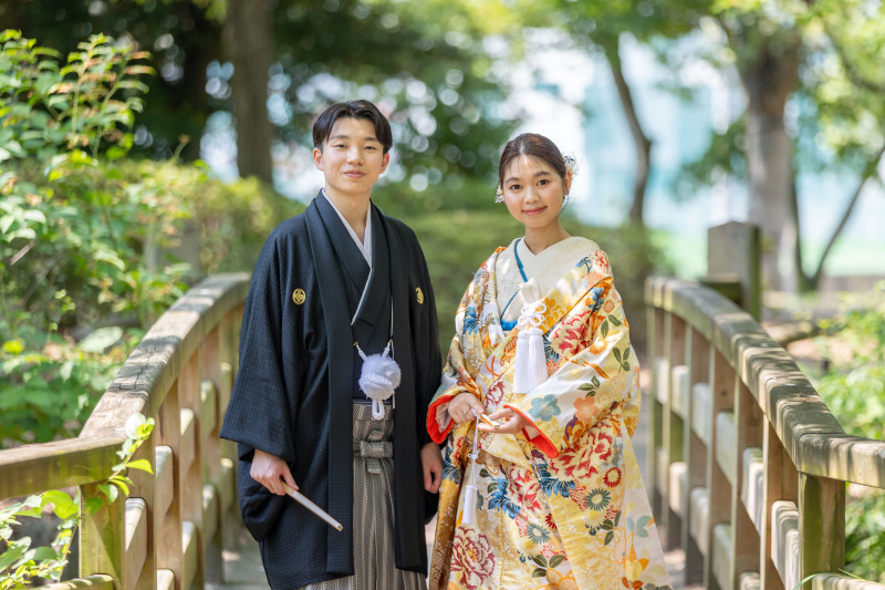 桜や紅葉が綺麗な公園【猿江恩賜公園ロケーション(和装or洋装)】全データ美肌レタッチ付き(200カット)+ 台紙1冊