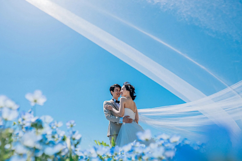 ひたち海浜公園ロケーション｜全データ美肌レタッチ付き(30カット) + アルバム30P & ミニアルバム2冊付き