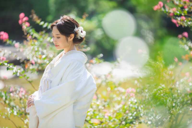 緑豊かな日本庭園【旧安田庭園ロケーション】全データ美肌レタッチ付き(150カット) + 台紙1冊