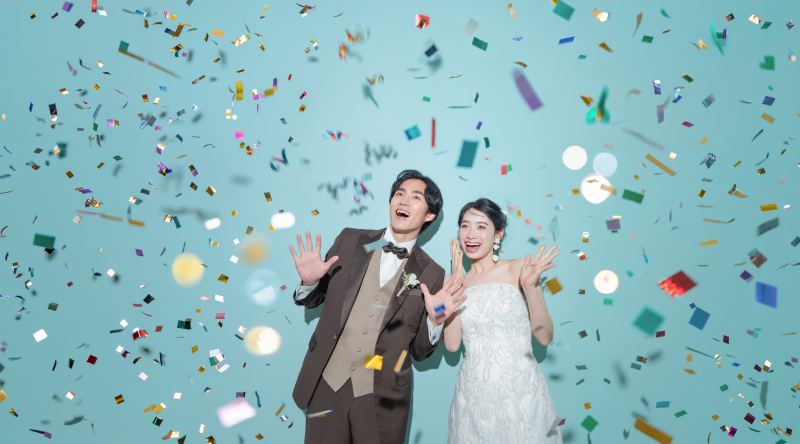 【洋装ハウススタジオプラン】全データ美肌レタッチ付き(150カット) + 台紙1冊