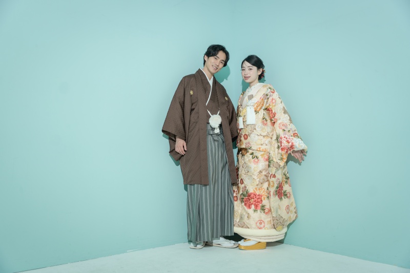 【和装ハウススタジオ】全データ美肌レタッチ付き(150カット) + 台紙1冊