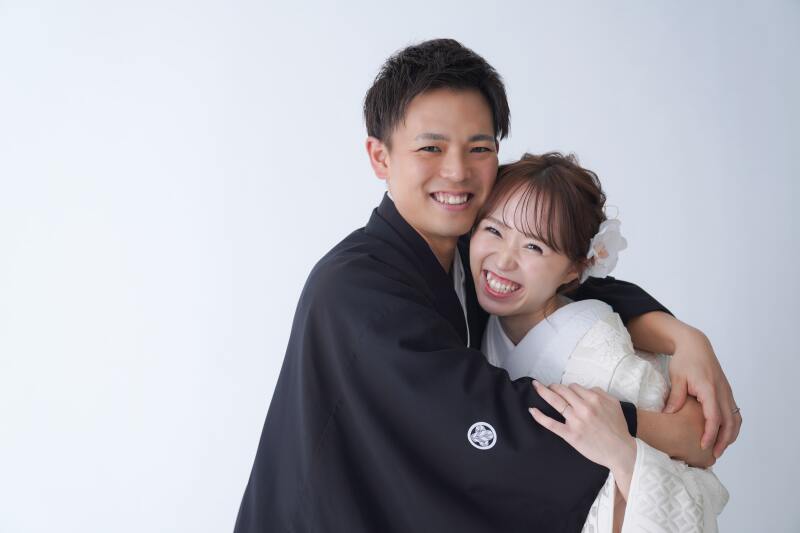 【和装スタジオ】全データ美肌レタッチ付き(100カット) + 台紙1冊