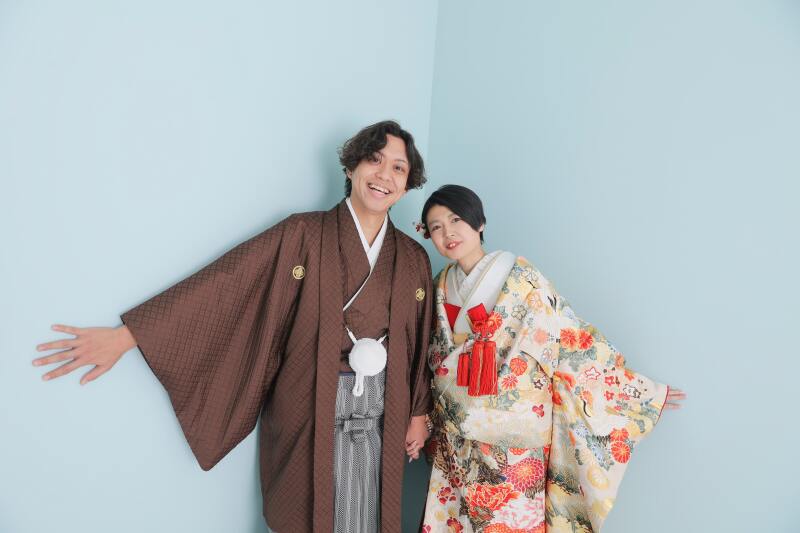 【和装ハウススタジオ】全データ美肌レタッチ付き(150カット) + 台紙1冊