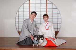 ペットと一緒に結婚写真　【ご相談会ご予約受付中】