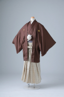 ブラウン×ゴールド