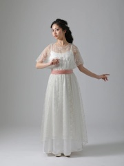 11975 総レース　アンティーク刺繍