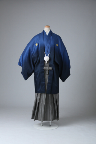 ネイビーグラデーション×こうし