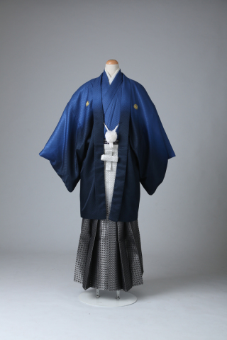 ネイビーグラデーション×グラデーション