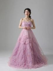 ED62710 ピンクパープルチュールBIG