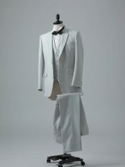  ノッチドラぺルカジュアルグレー/ライトグレー