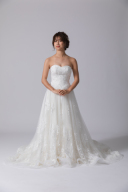 ★62944　立体刺繍スパンシースルー　グリッター