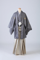 グレー×ゴールド