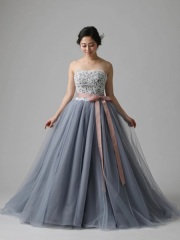 ED00027 グレーホワイト 刺繍