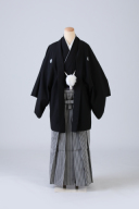 黒×ストライプ