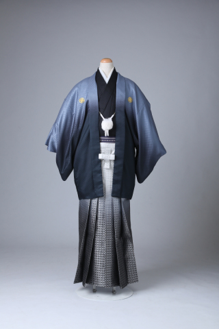 グレーグラデーション×グラデーション