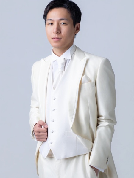 TX59236 ベストタイホワイト　ショート燕尾