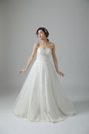 62962 ハートカット胸元ジルコンBIGライン