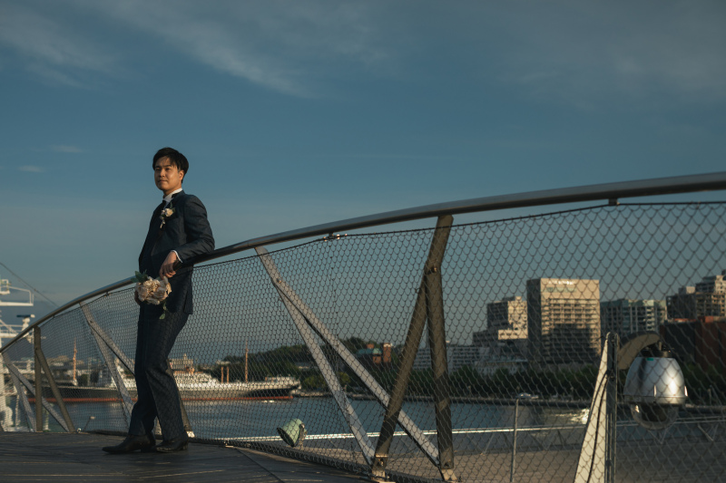 ご新郎様のソロカット