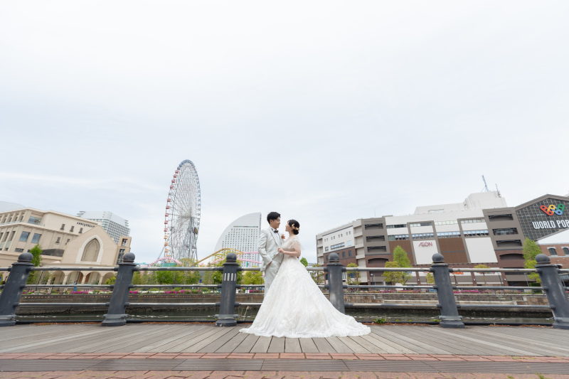 みなとみらいの景色と