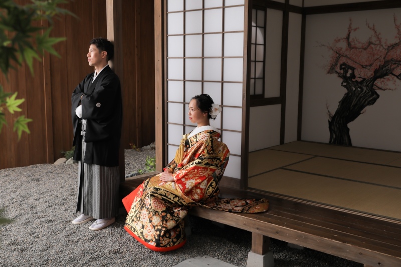 *和装の定番プランのご紹介*【屋内庭園スタジオ】