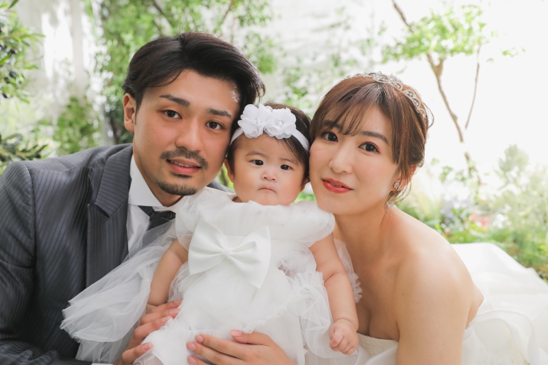 顔を寄せ合って