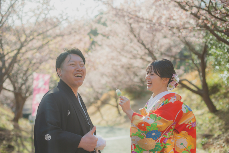 【花より団子?笑顔が弾けるおやつタイム】