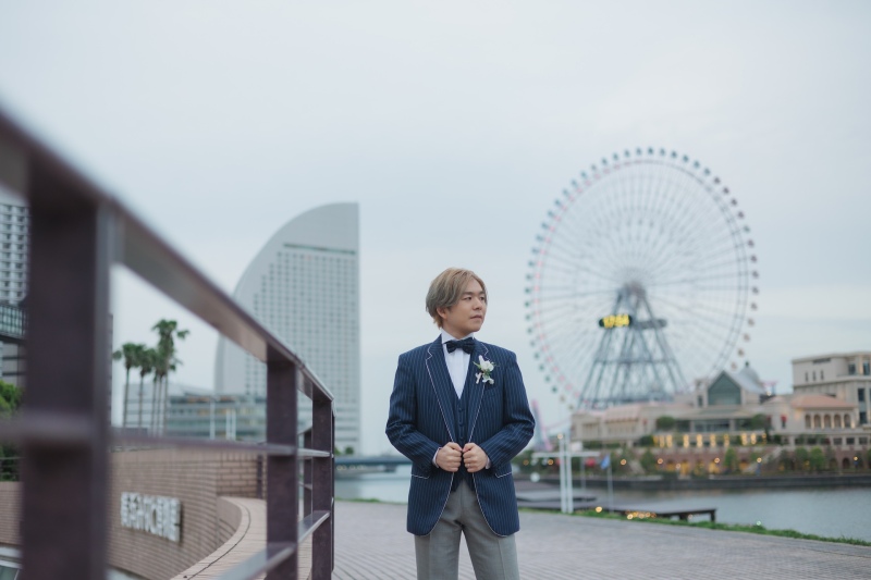 新郎様ソロショット