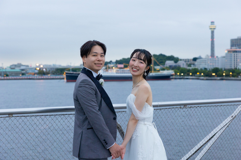 振り返りショット