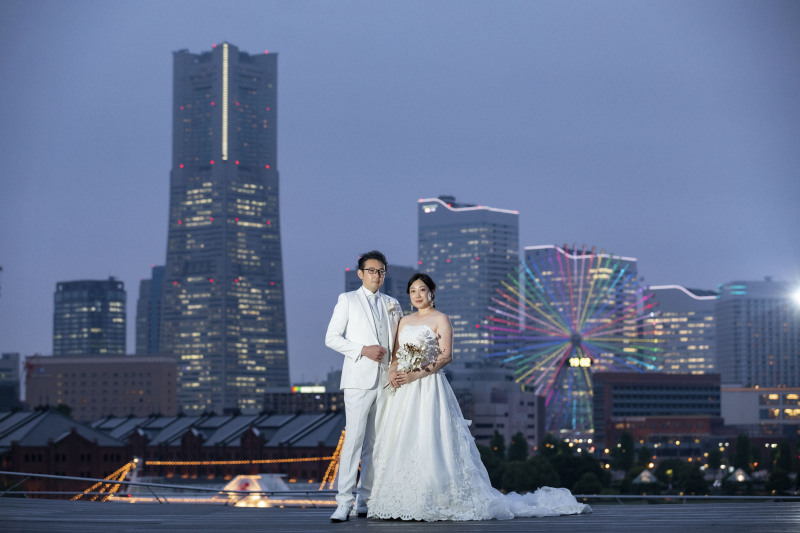 2着目は洋装で大桟橋へ！