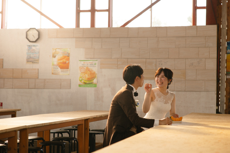 メロンをアーン^^