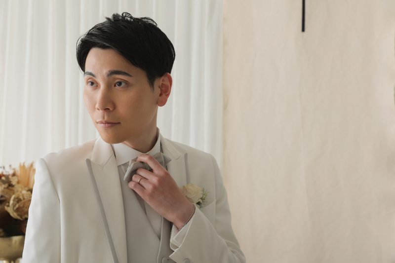 新郎様ソロショット
