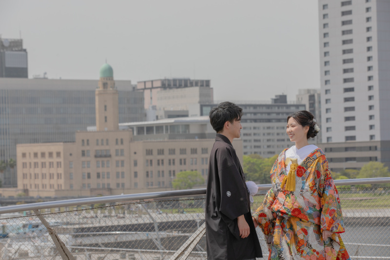 見つめるショット