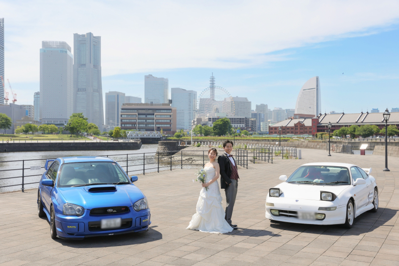 愛車とみなとみらい