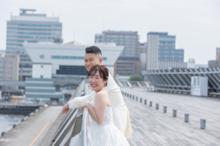 和装と大桟橋日中ロケーション！