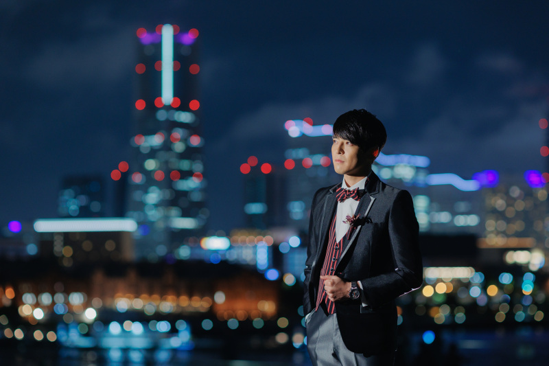 新郎様のショットも