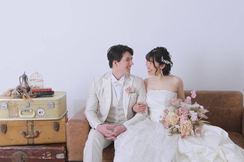 自然なお二人で